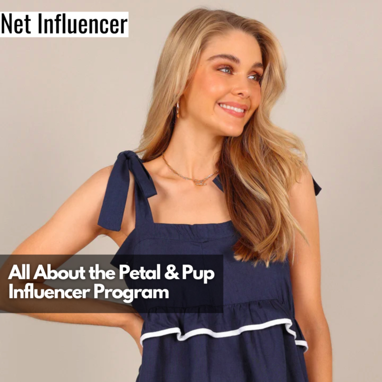 Petal & Pup Influencer Program Net Influencer