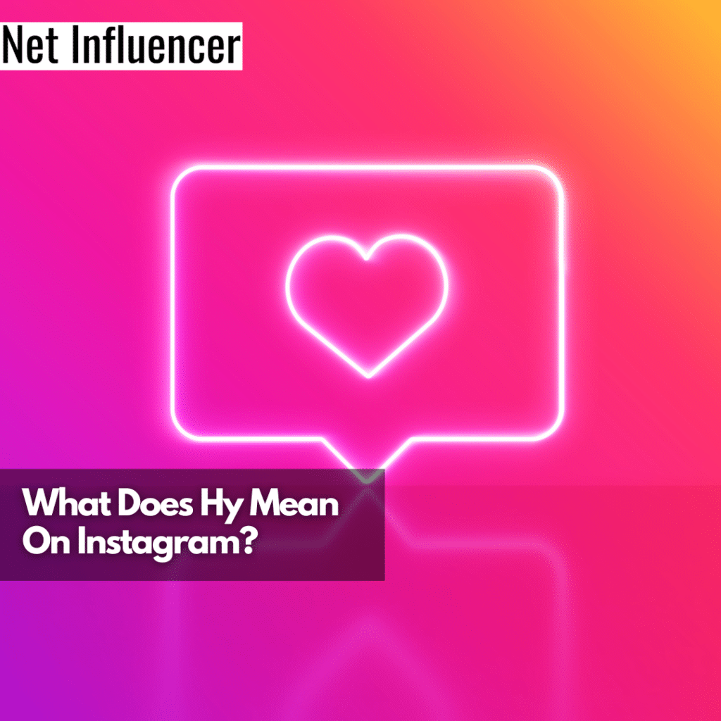  What Does Hy Mean On Instagram Net Influencer