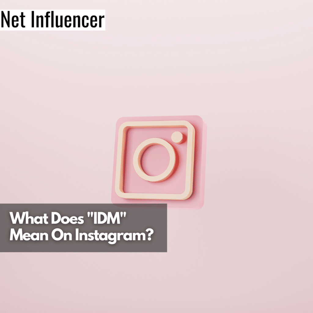 What Does Idm Mean On Instagram