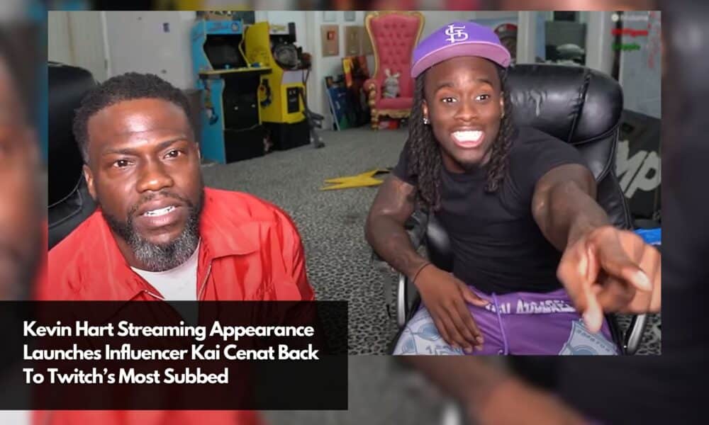 Kevin Hart Streaming Appearance Launches Influencer Kai Cenat Back To ...