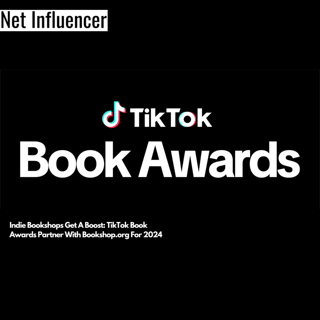 Indie Get A Boost TikTok Book Awards Partner With