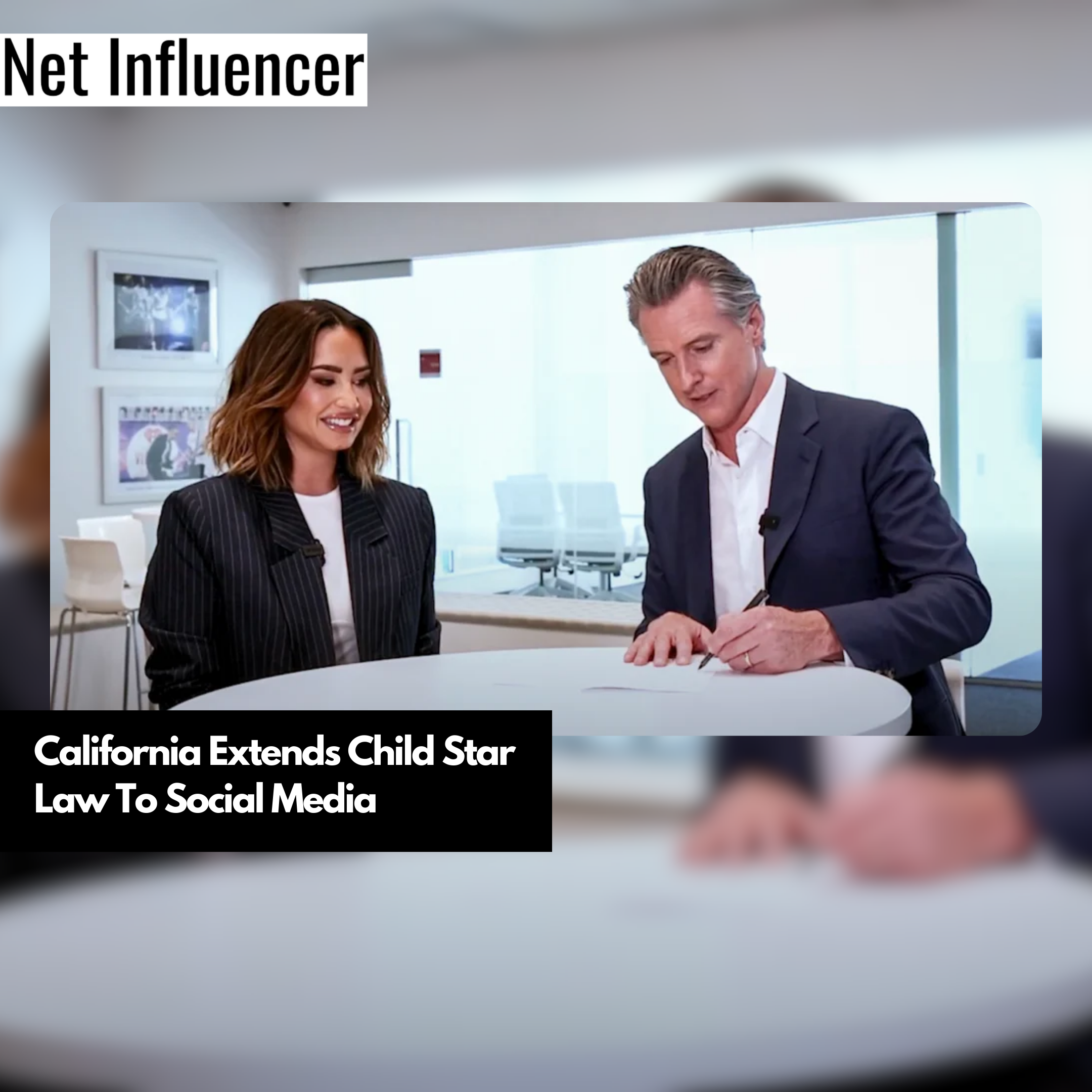 California Extends Child Star Law To Social Media