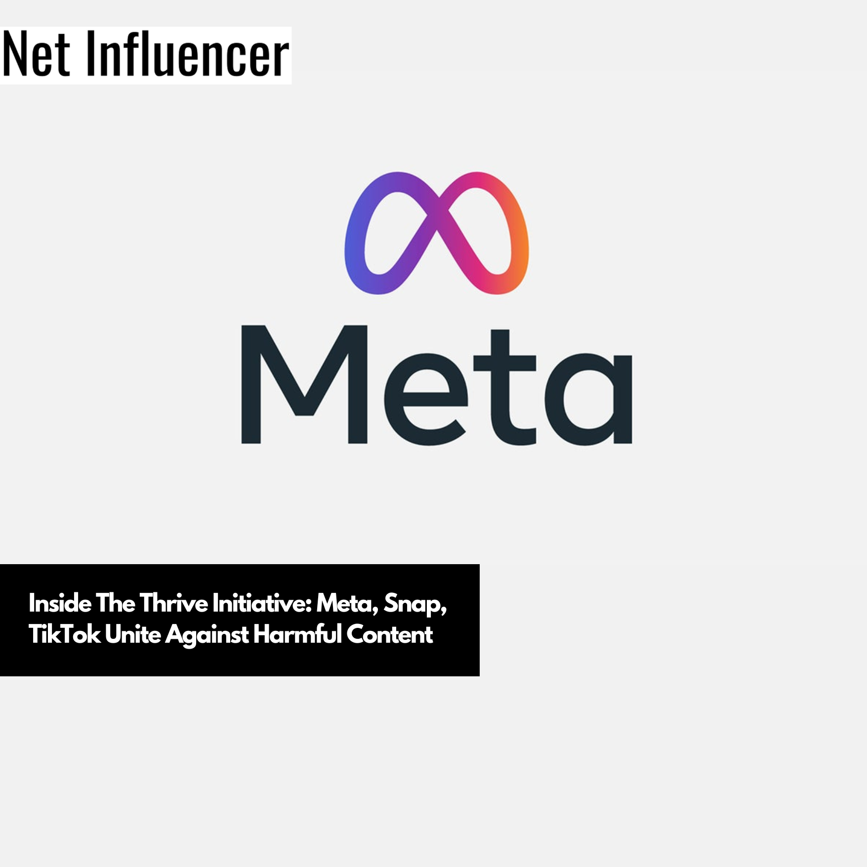 Inside The Thrive Initiative Meta, Snap, TikTok Unite Against Harmful Content