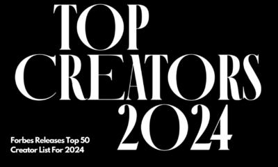 Forbes Releases Top 50 Creator List For 2024