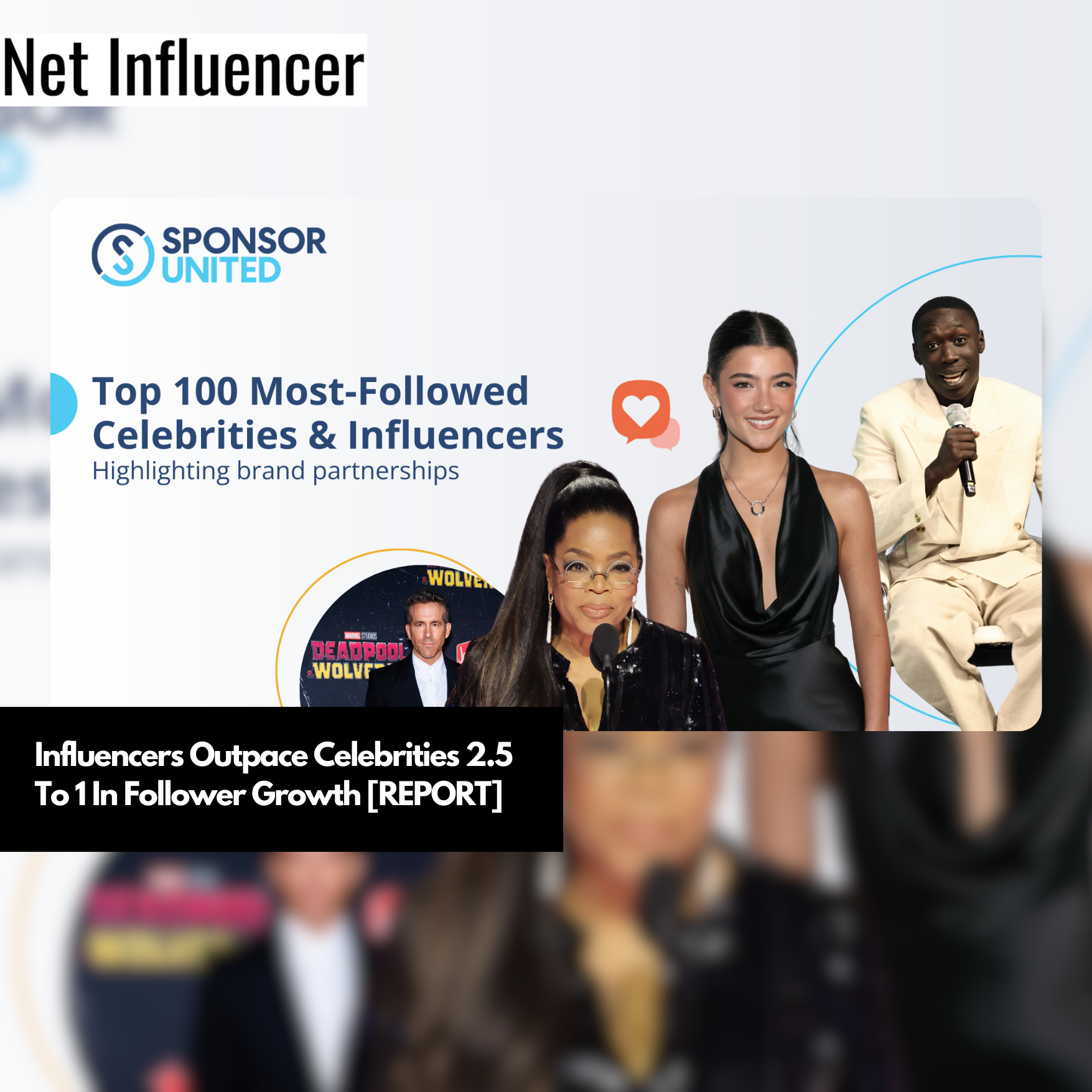 Influencers Outpace Celebrities 2.5 To 1 In Follower Growth [REPORT]