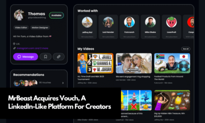 MrBeast Acquires Vouch, A LinkedIn-Like Platform For Creators