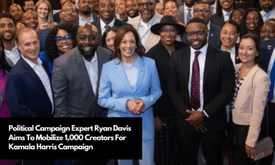 Political Campaign Expert Ryan Davis Aims To Mobilize 1,000 Creators For Kamala Harris Campaign