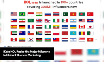 iKala KOL Radar Hits Major Milestone In Global Influencer Marketing