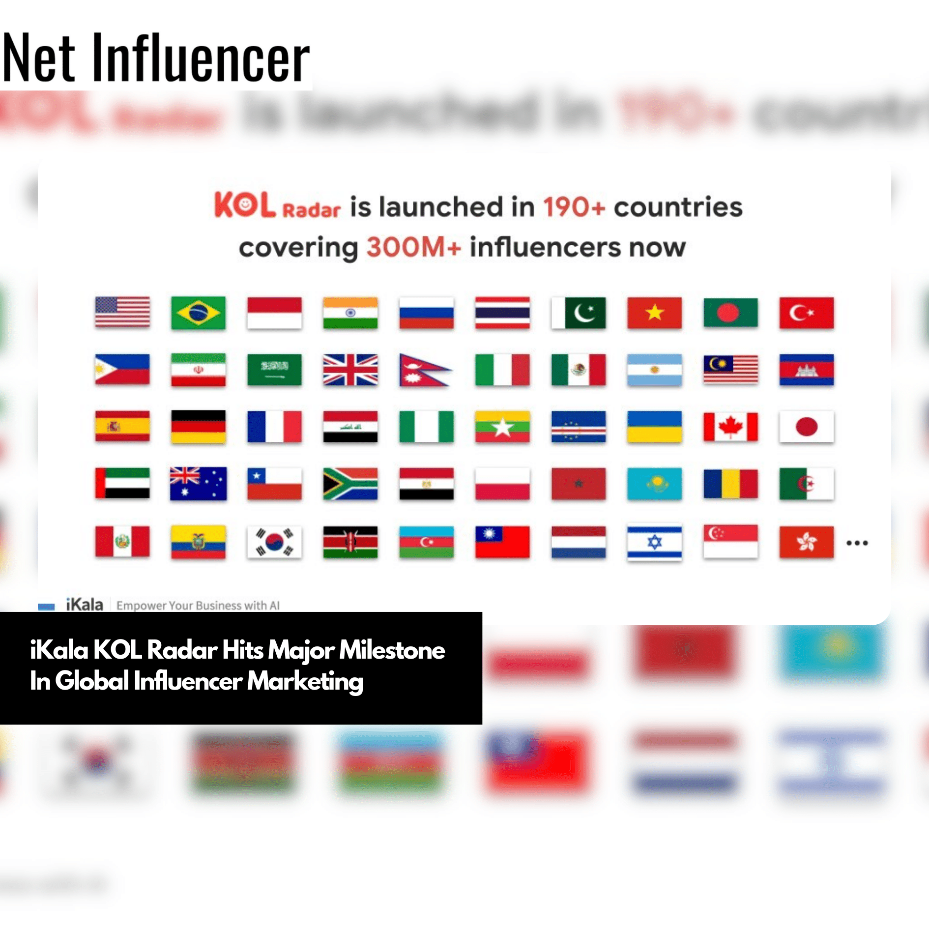 iKala KOL Radar Hits Major Milestone In Global Influencer Marketing