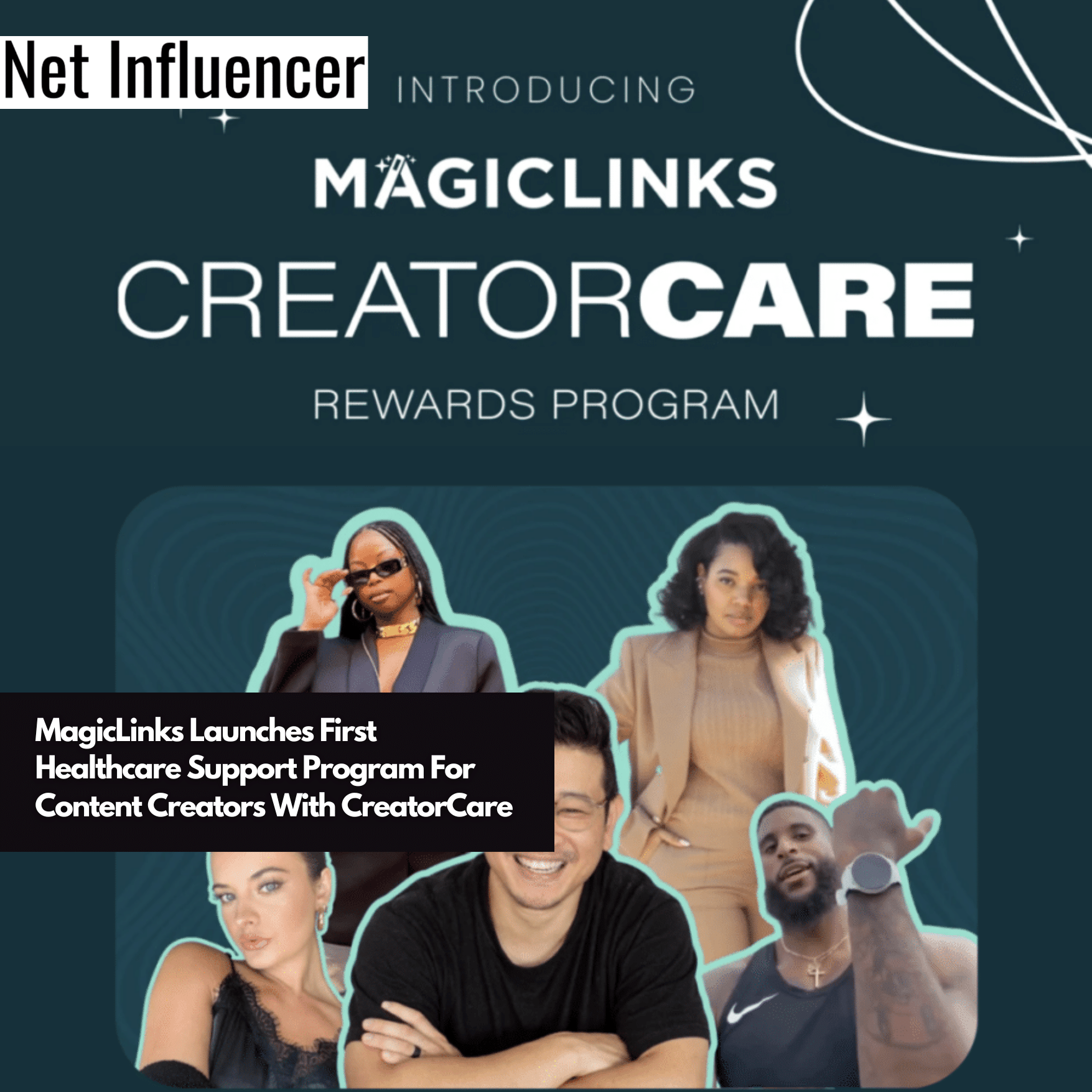 MagicLinks Launches First Healthcare Support Program For Content Creators With CreatorCare