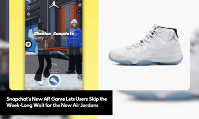 Snapchat's New AR Game Lets Users Skip the Week-Long Wait for the New Air Jordans