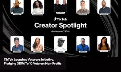 TikTok Launches Veterans Initiative, Pledging $10M To 10 Veteran Non-Profits