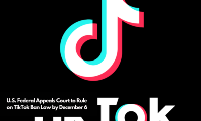 U.S. Federal Appeals Court to Rule on TikTok Ban Law by December 6