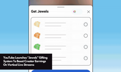 YouTube Launches “Jewels” Gifting System To Boost Creator Earnings On Vertical Live Streams