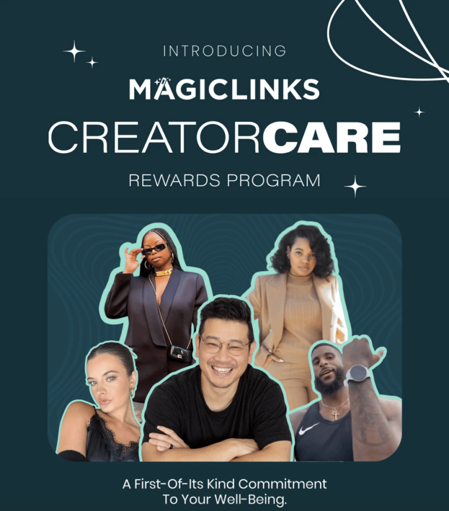 MagicLinks Launches First Healthcare Support Program For Content Creators With CreatorCare