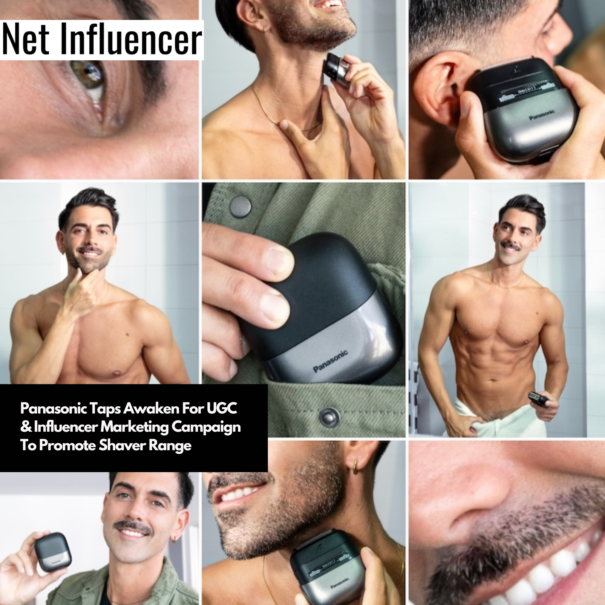 Panasonic Taps Awaken For UGC & Influencer Marketing Campaign To Promote Shaver Range