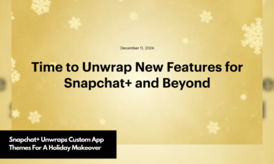 Snapchat+ Unwraps Custom App Themes For A Holiday Makeover