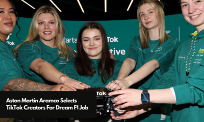 Aston Martin Aramco Selects TikTok Creators For Dream F1 Job