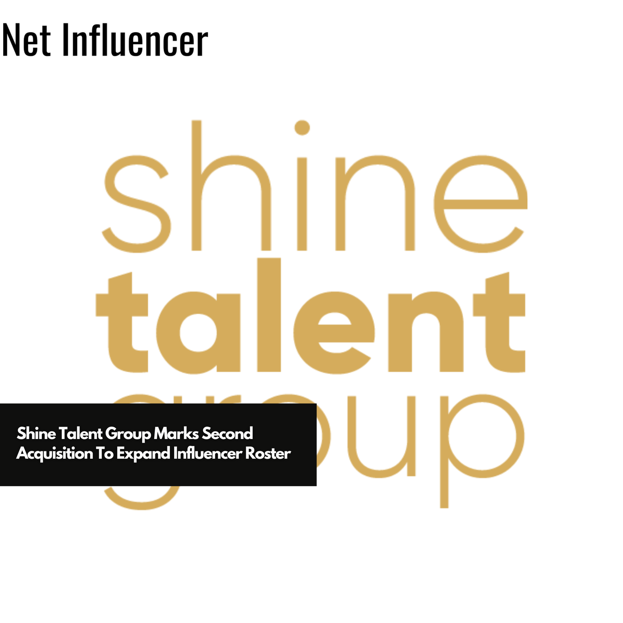 Shine Talent Group Marks Second Acquisition To Expand Influencer Roster