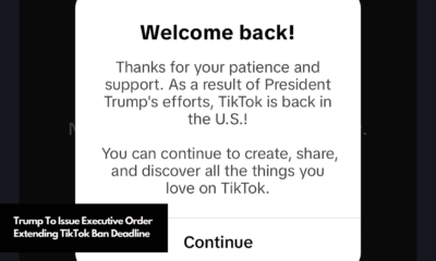 Trump To Issue Executive Order Extending TikTok Ban Deadline