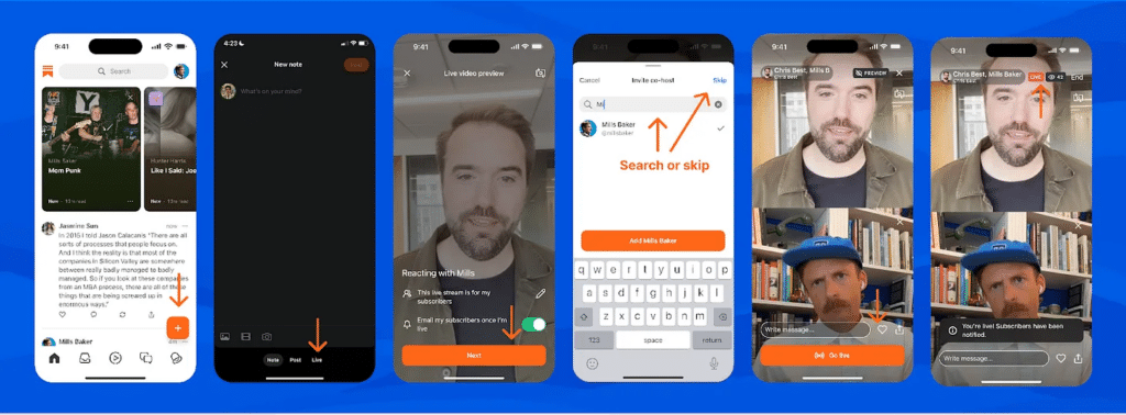 Substack New Live Video Feature To Boost Creators’ Connection With Audiences