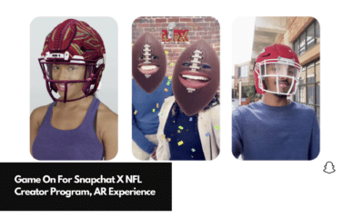 Game On For Snapchat X NFL Creator Program, AR Experience